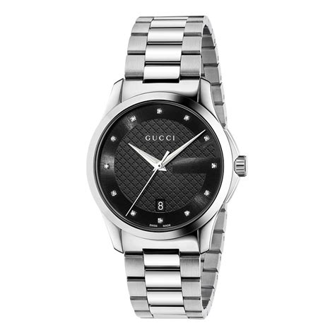 gucci g-timeless diamond & stainless steel watch|Gucci g timeless review.